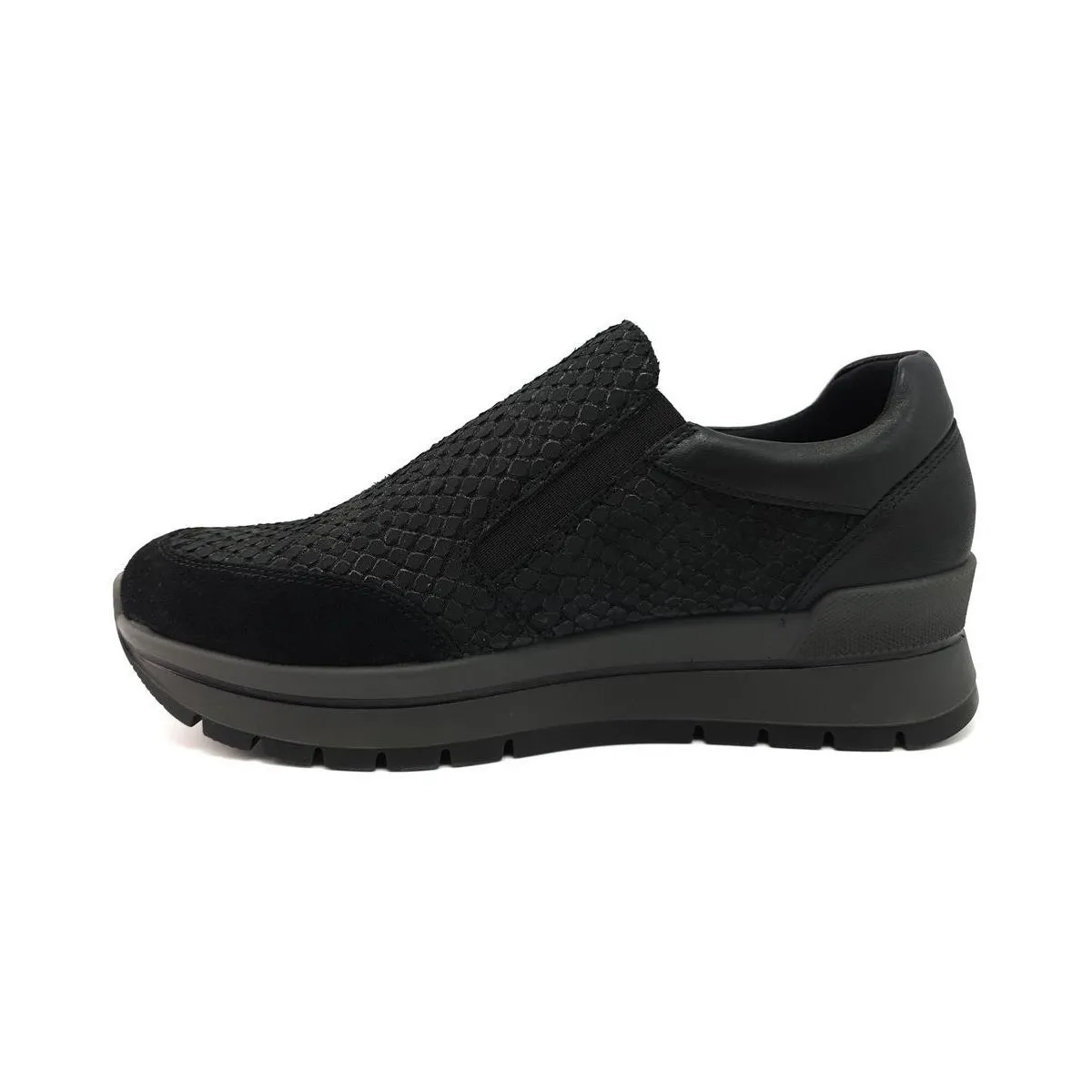 DEPORTIVA  257650 PIEL NEGRO