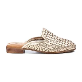 mujer sandalias oro 16127304 piel