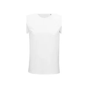 PIONNER MEN camiseta hombre 100% algodón biológico blanco