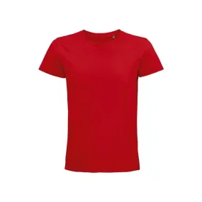 PIONNER MEN camiseta hombre 100% algodón biológico rojo