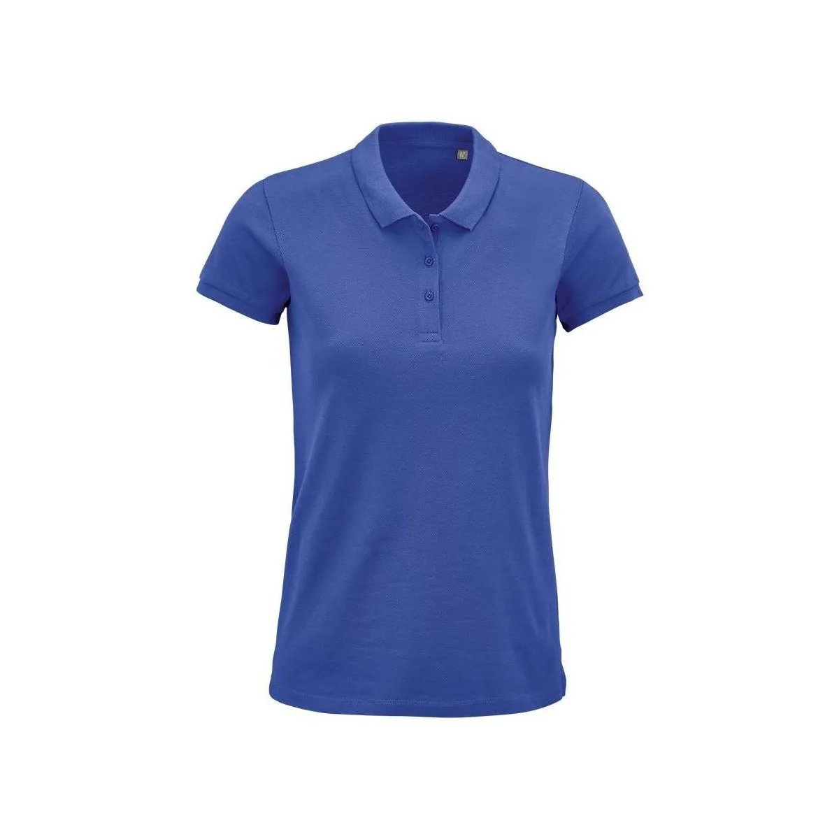 PLANET - POLO MUJER -100% algodón biológico color azul royal