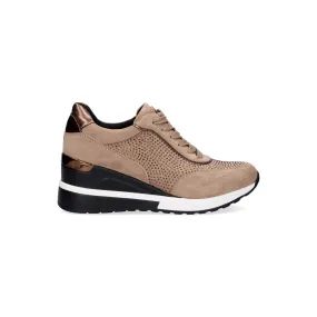 SNEAKER PLATAFORMA EX25 EN CAMEL