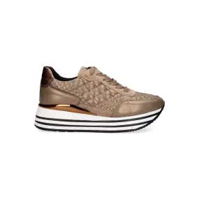 SNEAKER PLATAFORMA EX42 EN CAMEL