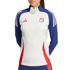 Sudadera adidas Olympique Lyon mujer entrenamiento